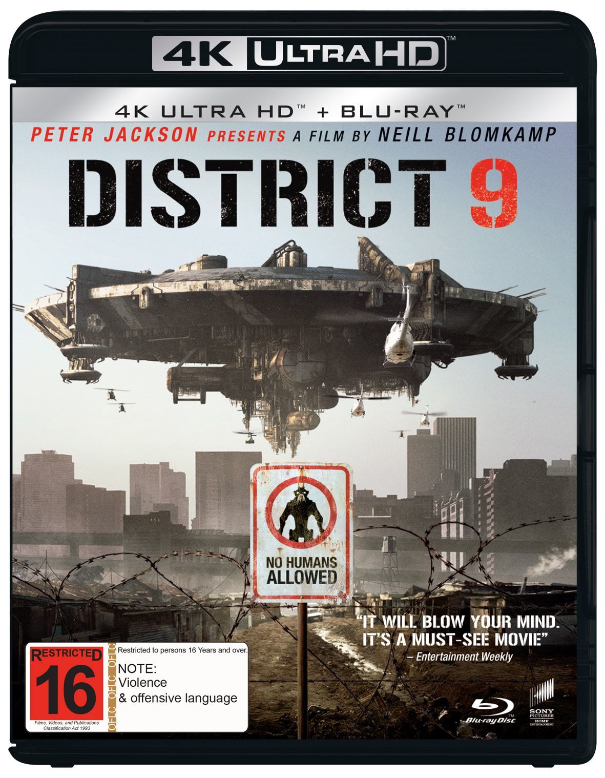 District 9 (4K UHD + Blu-ray) on UHD Blu-ray