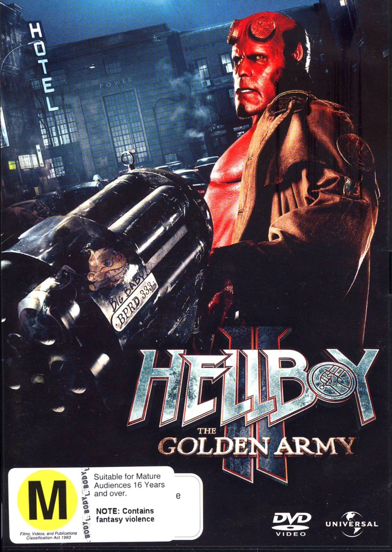 Hellboy II: The Golden Army on DVD image