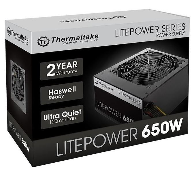 650W Thermaltake Litepower Power Supply image