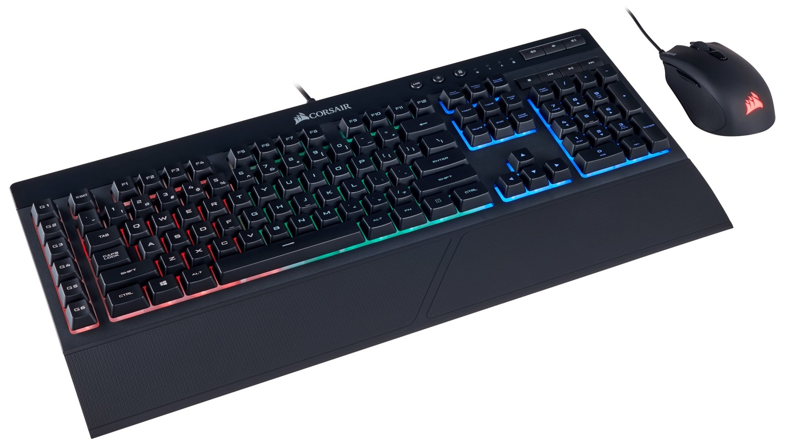 Corsair K55 RGB & Harpoon RGB Gaming Combo for PC Games image