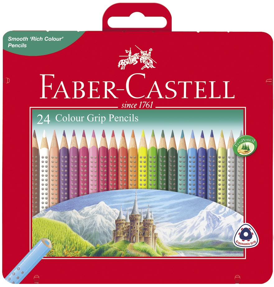 Faber-Castell: Grip Colour (Tin of 12) image