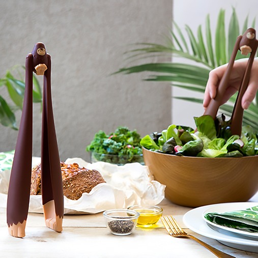 Bigfoot Salad Tongs (Brown) image