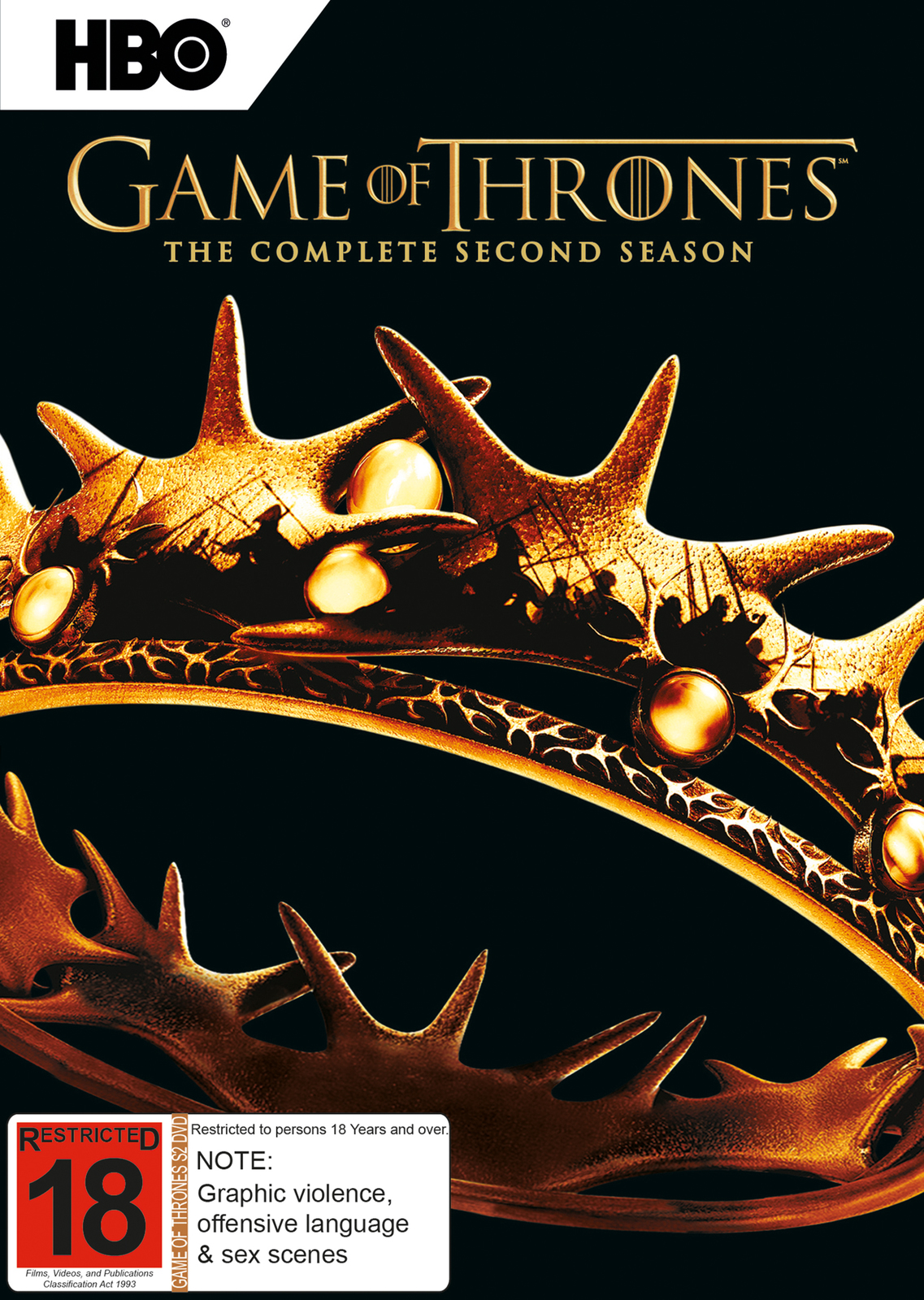 Game of Thrones - The Complete Second Season on DVD image