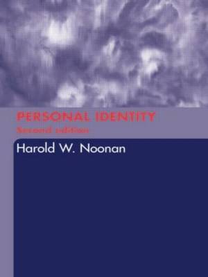 Personal Identity by Harold W Noonan image