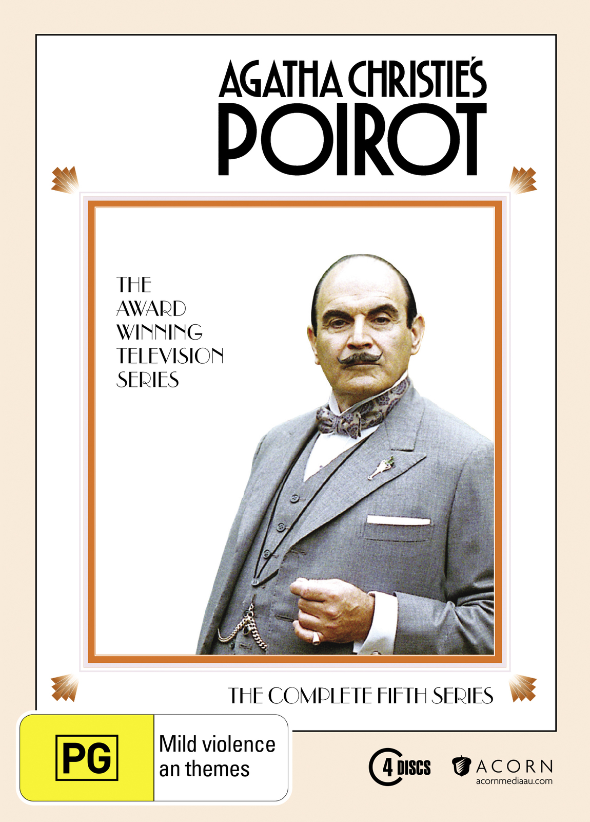 Agatha Christie's: Poirot - Series Five (4 Disc Set) on DVD image