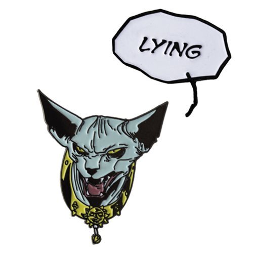 SAGA Lying Cat Pin