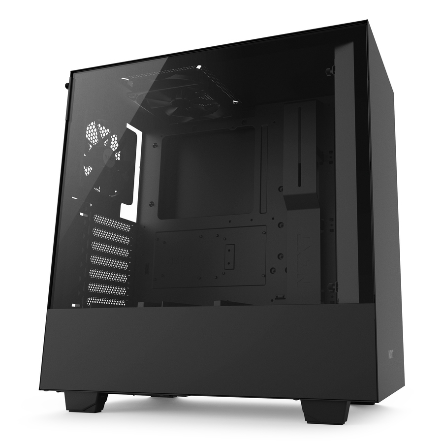 NZXT H500 - Tempered Glass Matte Black image