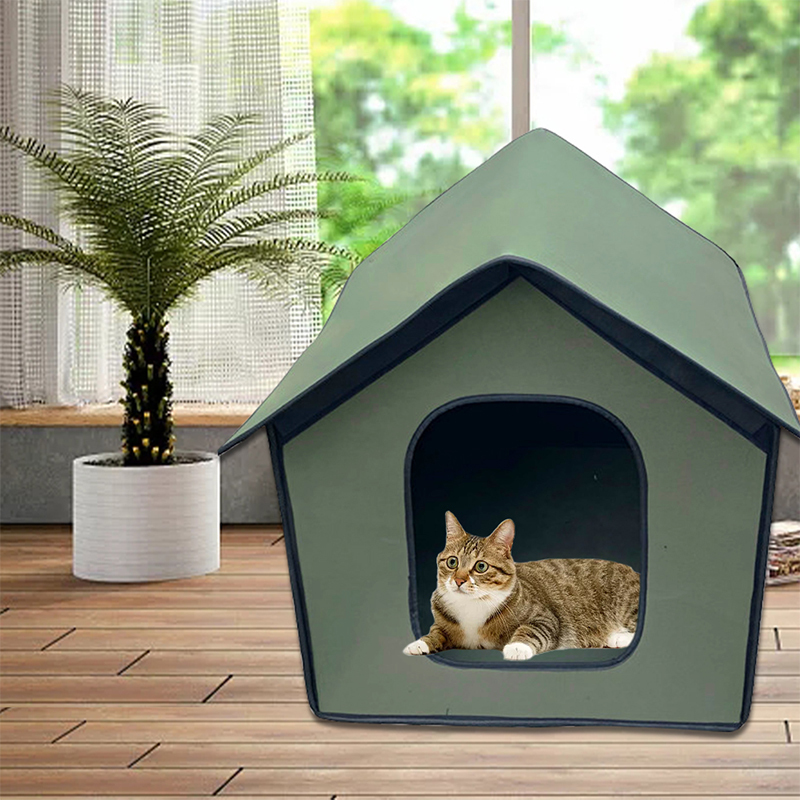 Buy Large Foldable Waterproof Outdoor Pet House Green at Mighty Ape NZ