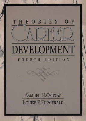 Theories of Career Development on Paperback by Samuel H. Osipow