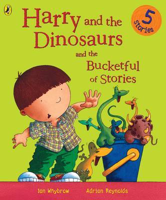 Harry and the Dinosaurs and the Bucketful of Stories image