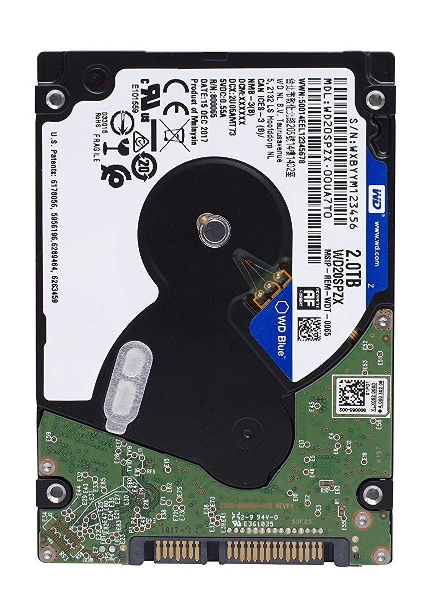 2TB WD Blue HDD image