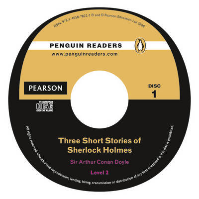 Three Short Stories of Sherlock Holmes: Level 2 by Sir Arthur Conan Doyle image