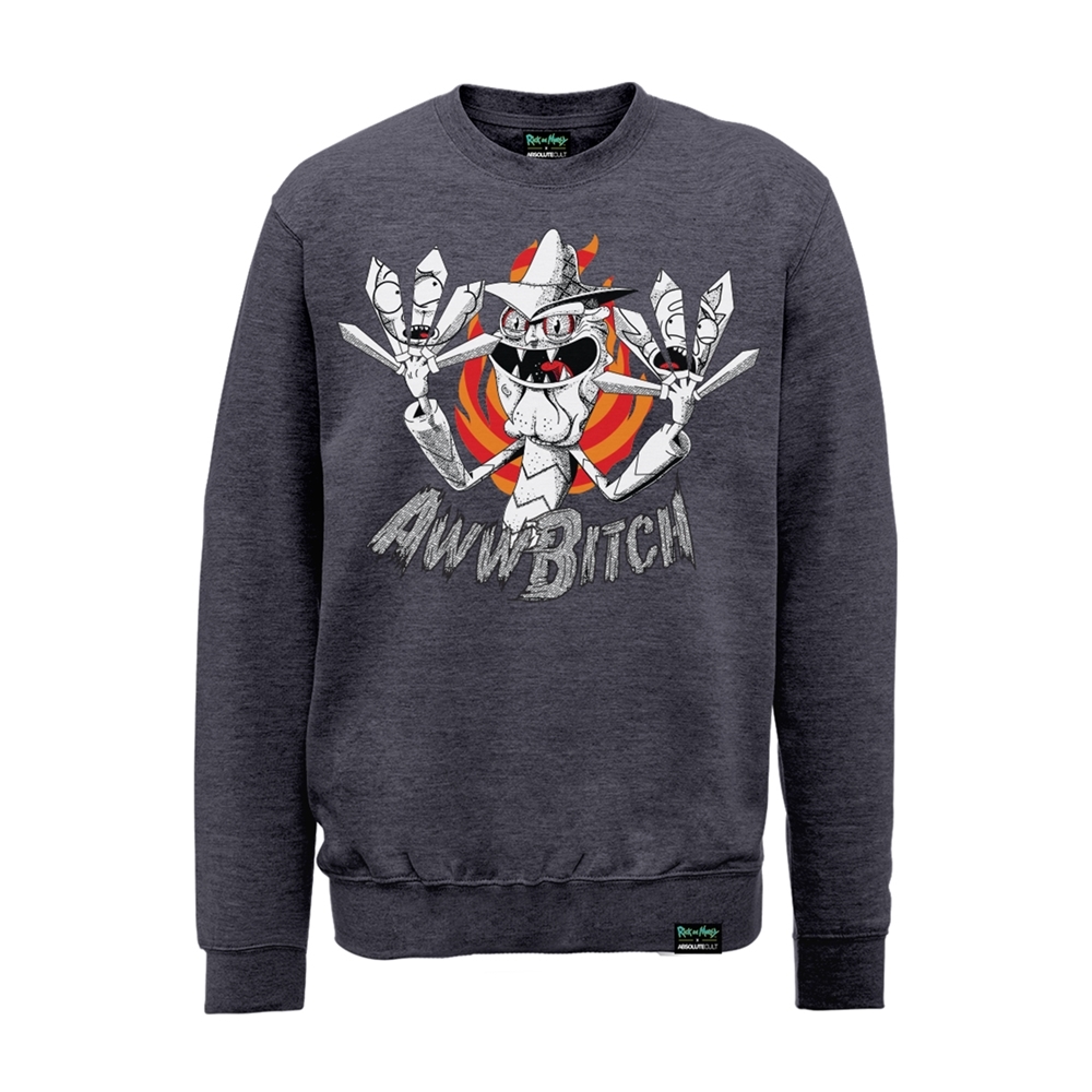 Rick and Morty: Scary Terry Aww B*tch Sweatshirt (Medium)