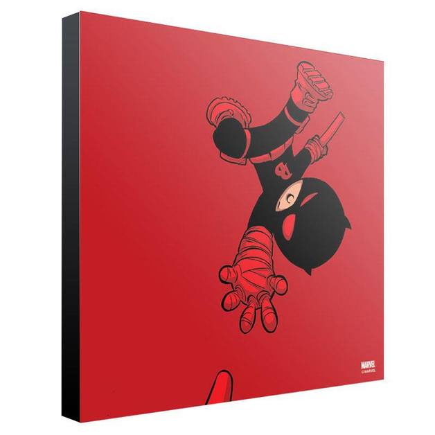 Marvel Wooden Wall Art Daredevil at Mighty Ape NZ