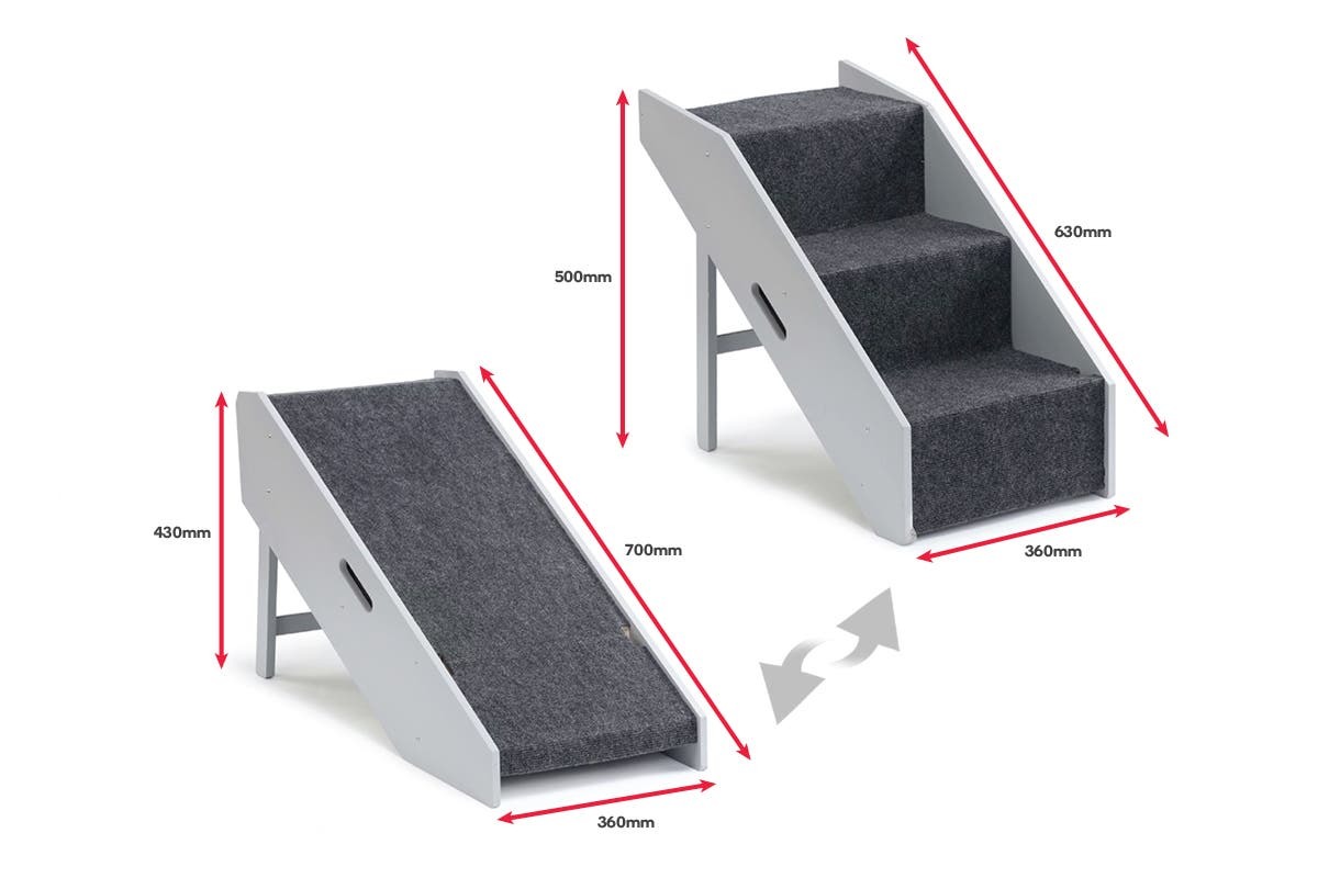 Buy Pawever Pets 2in1 Foldable Pet Steps & Ramp at Mighty Ape NZ