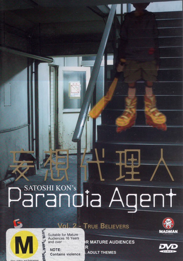Paranoia Agent Vol 2 - True Believers on DVD image