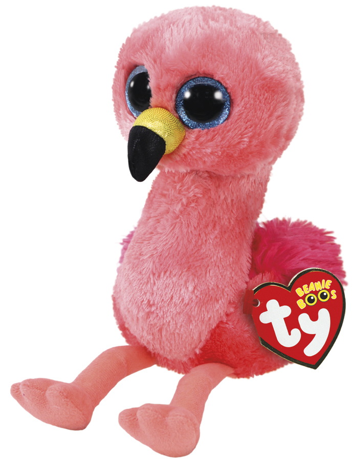 Ty Beanie Boo: Gilda Flamingo - Small Plush image