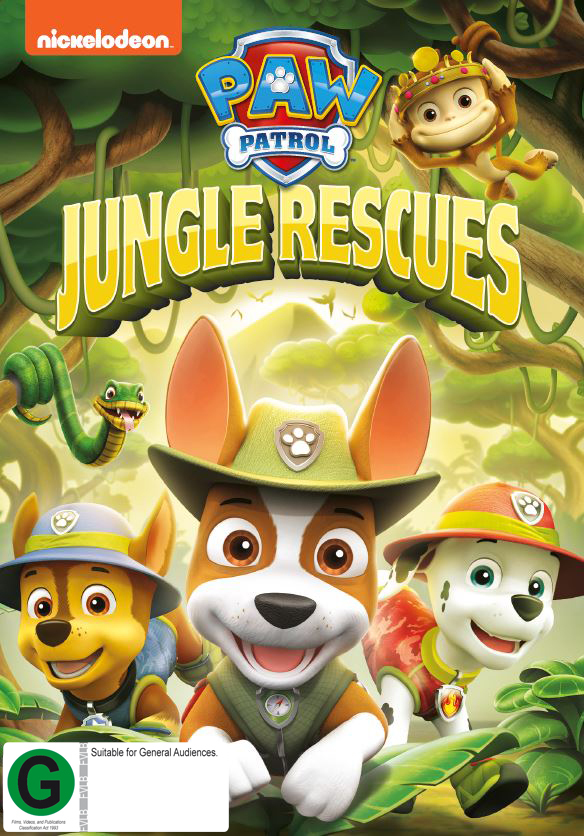 Paw Patrol: Jungle Rescues on DVD image