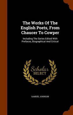 The Works of the English Poets, from Chaucer to Cowper image