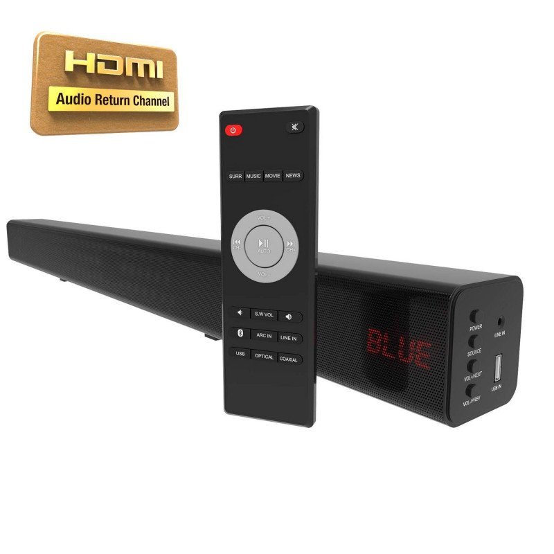 LASER Soundbar with HDMI, Optical, FM and Bluetooth image