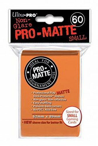 Ultra Pro: Pro-Matte Small Deck Protector Sleeves - Orange image