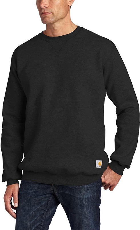 Carhartt Men's Midweight Crewneck Sweatshirt (Black, Size XL) | Men's | at  Mighty Ape NZ