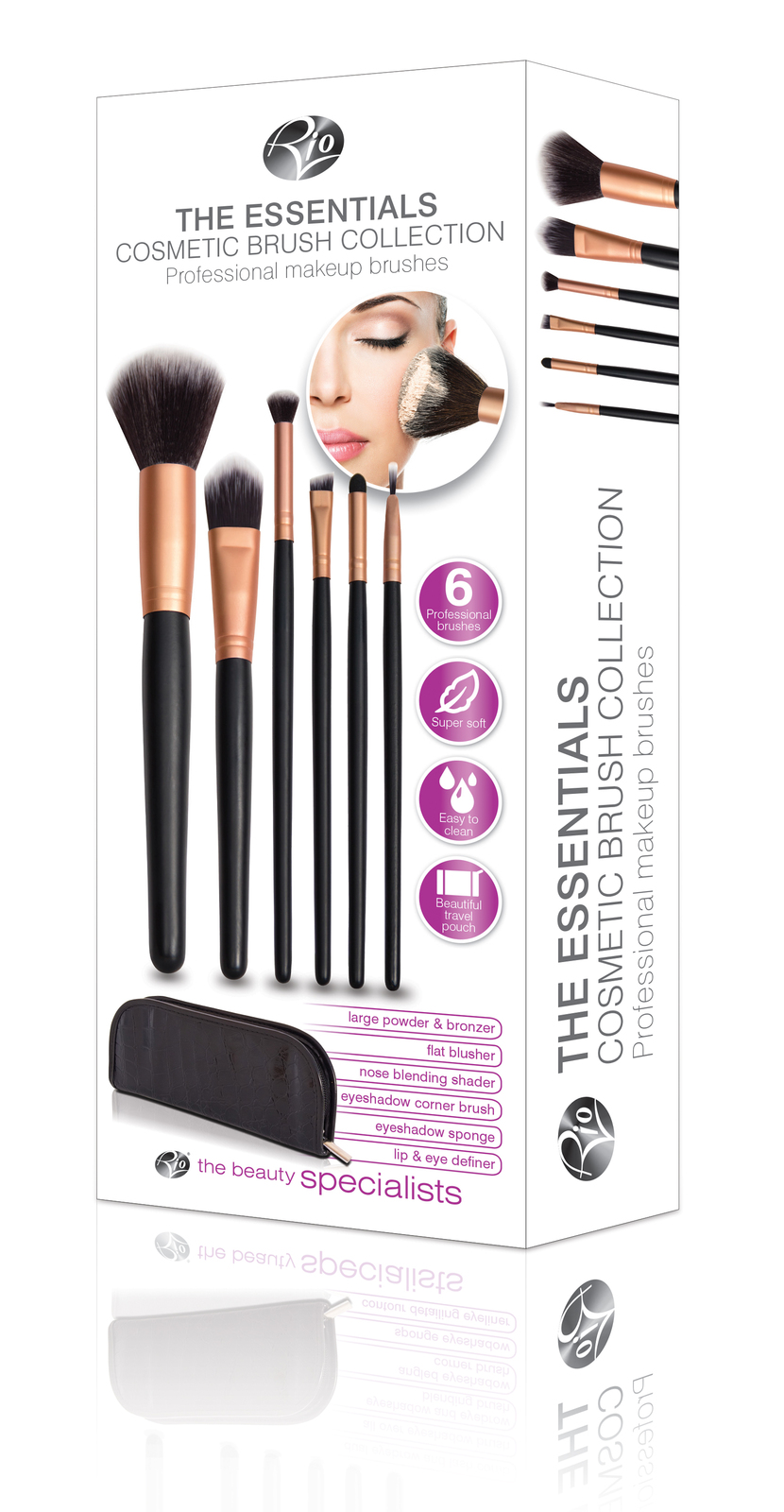 The Essentials Cosmetic Brush Collection image