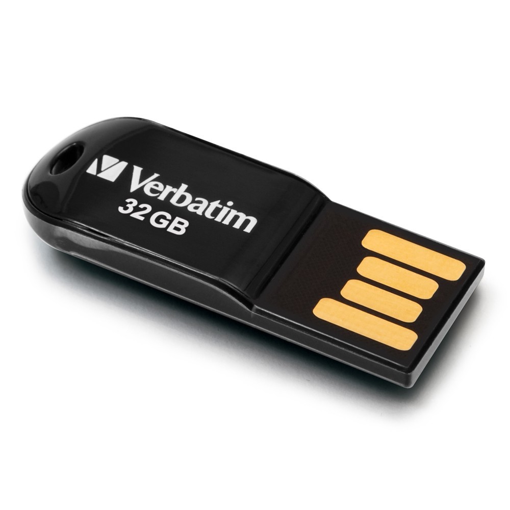 Verbatim Store'n'Go Micro USB Drive - 32GB (Black) image