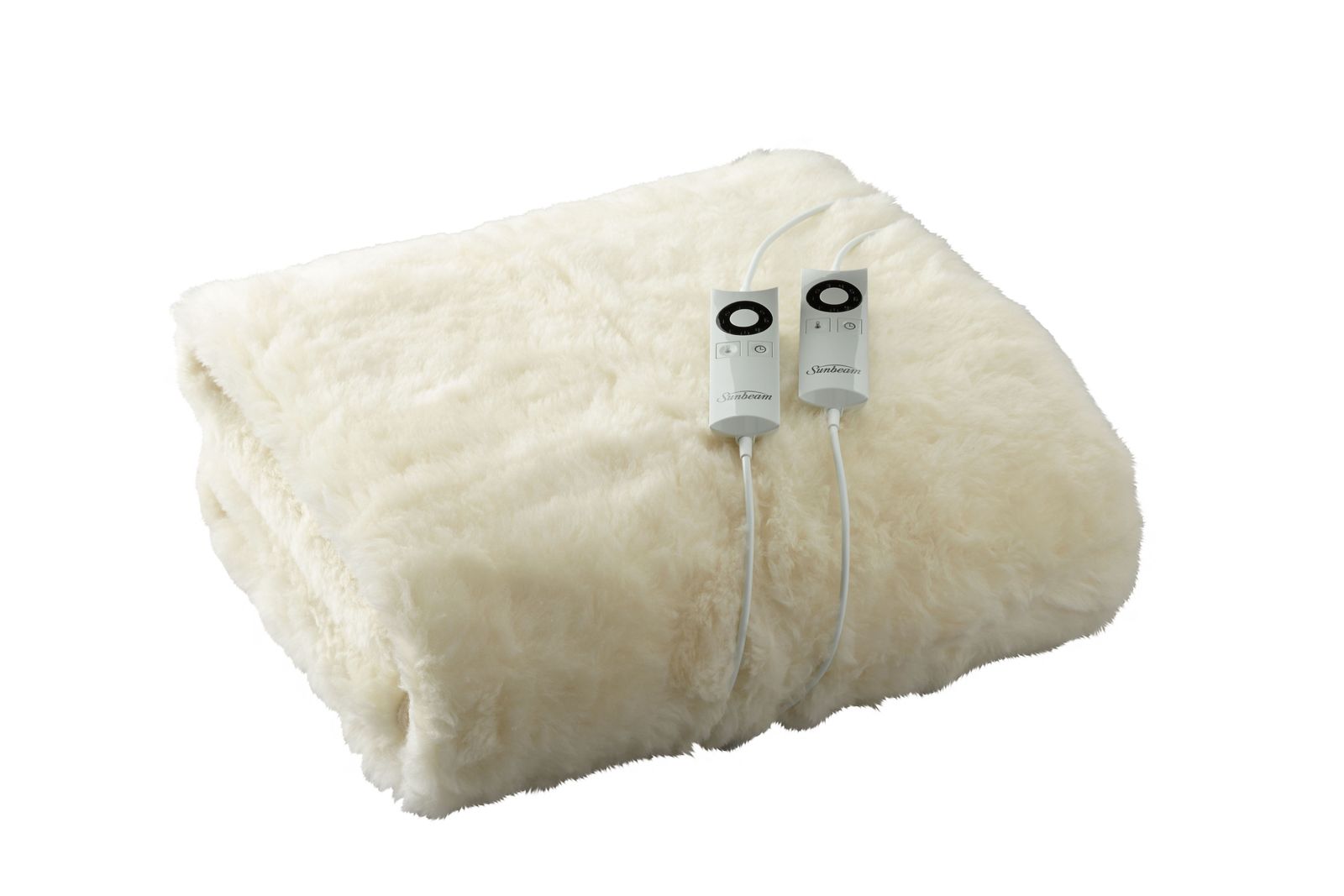 Sunbeam Sleep Perfect Wool Fleece Electric Blanket (King) at