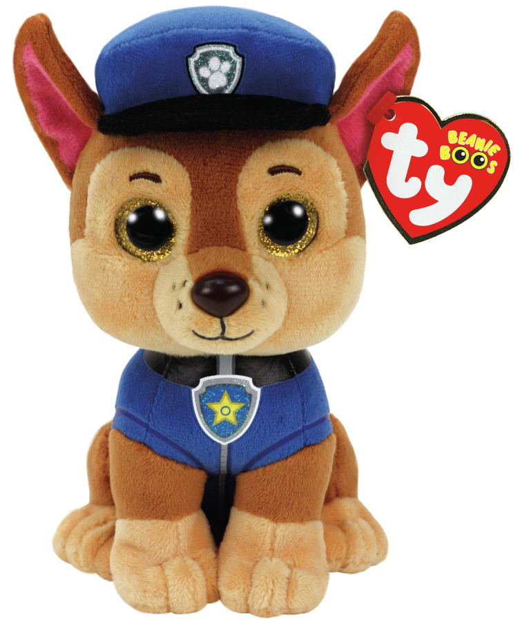 TY: Paw Patrol Beanie Boo - Chase (Medium)