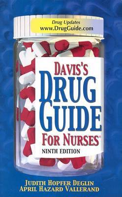 Davis's Drug Guide for Nurses by Judith Hopfer Deglin image