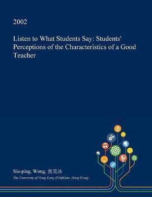 Listen to What Students Say by Siu-Ping Wong image