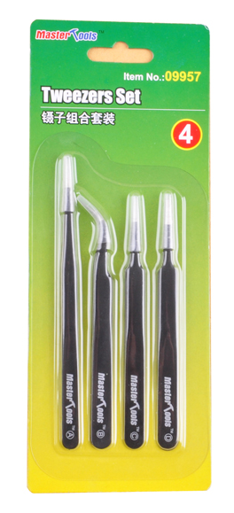 Trumpeter: Master Tools - Tweezers (Set Of 4) image