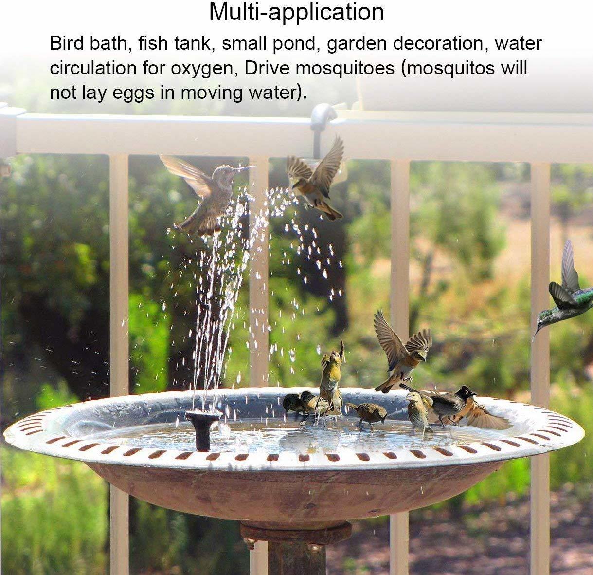 Floating Solar Water Fountain Pump image