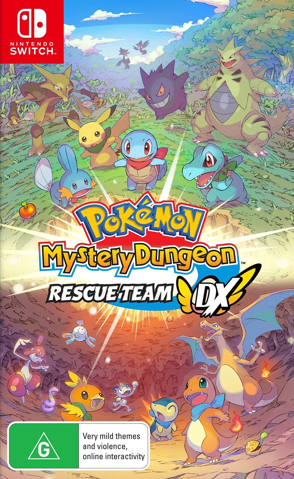 Pokemon Mystery Dungeon: Rescue Team DX on Switch