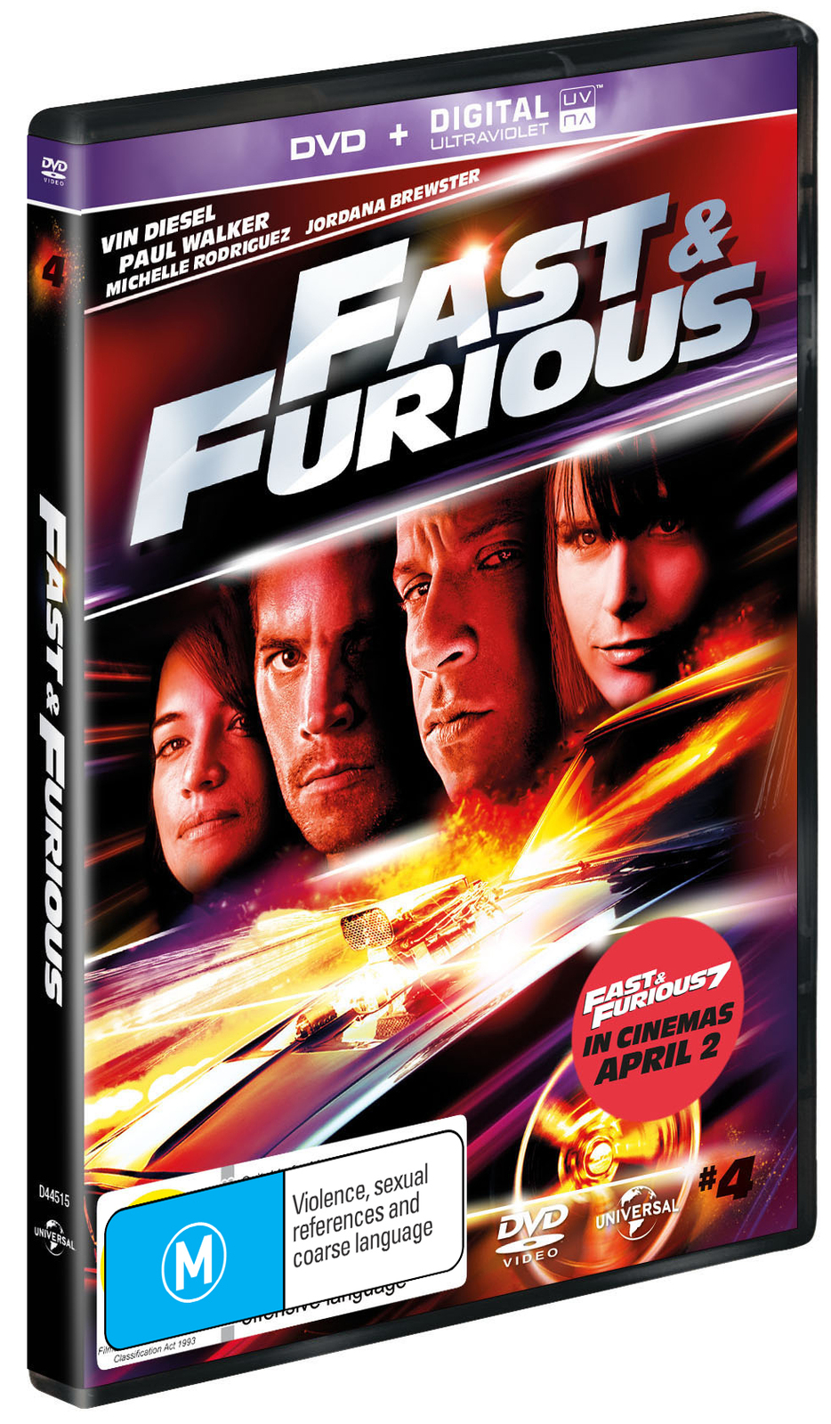 Fast And Furious on DVD