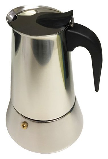 Casa Barista Roma Stainless Steel Espresso Maker - 6 Cup