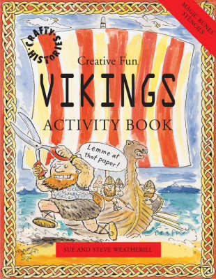 Vikings Activity Book by Sue Weatherill image