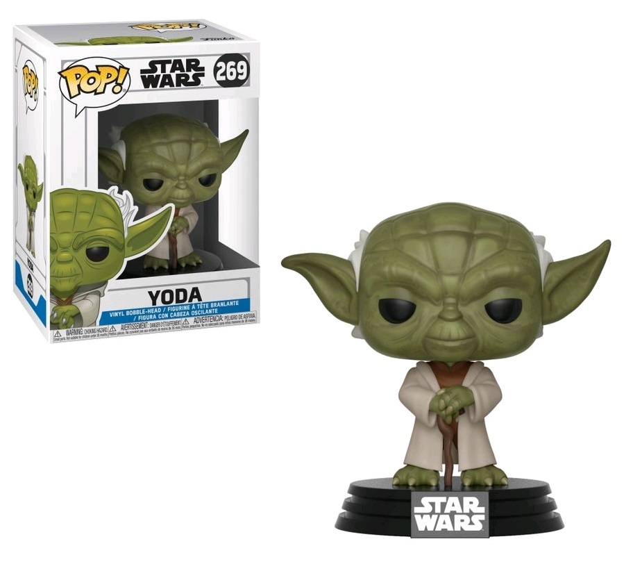 Star Wars: Clone Wars - Yoda Pop! Vinyl Figure image