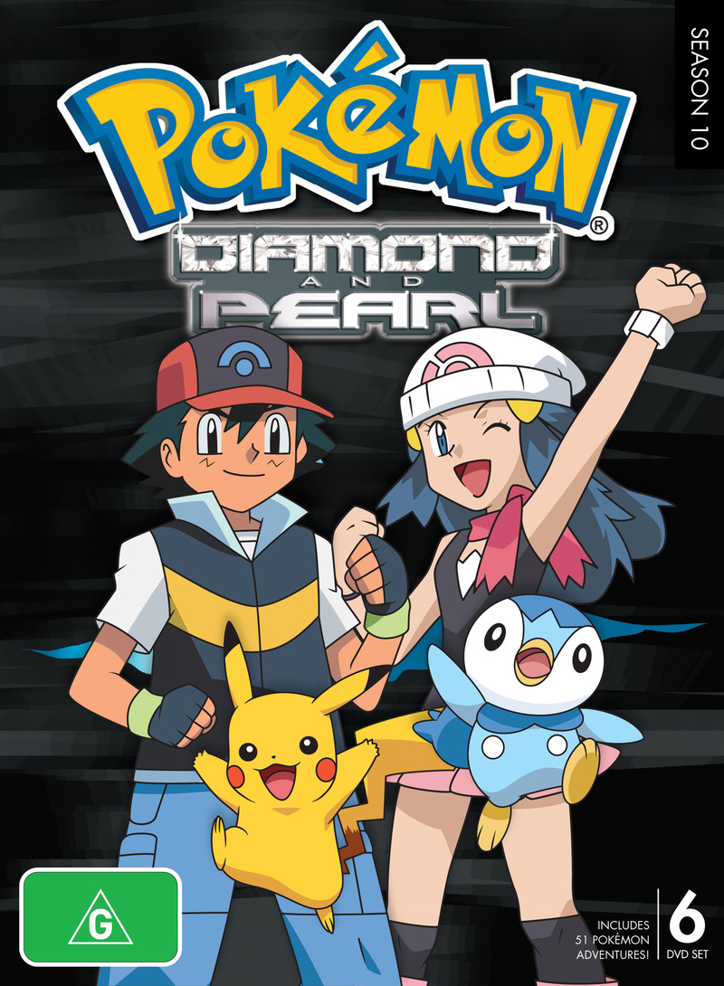 Pokemon Season 10 Diamond and Pearl DVD InStock