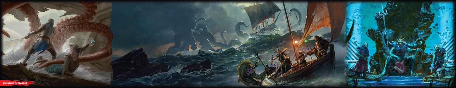 D&D Of Ships and The Sea DM Screen image