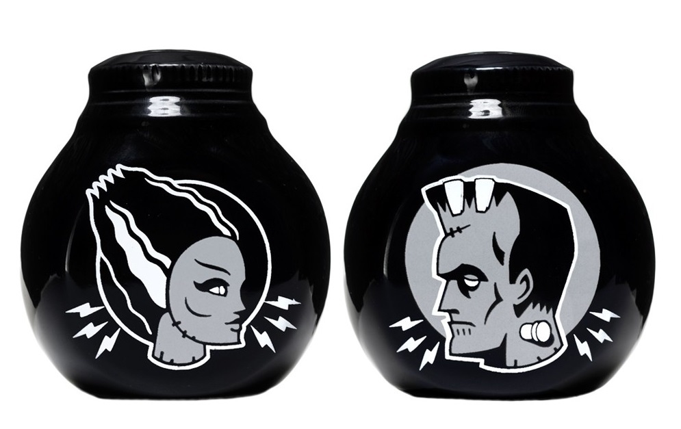Sourpuss Monsters Salt & Pepper Shakers at Mighty Ape NZ