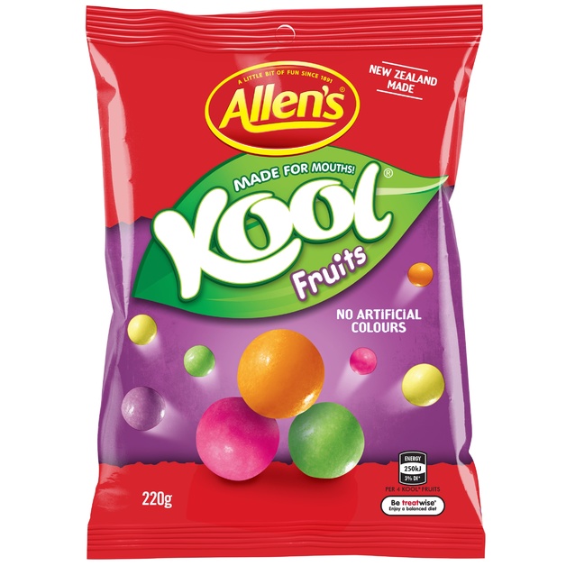 Allen's Kool Fruits (220g) at Mighty Ape NZ