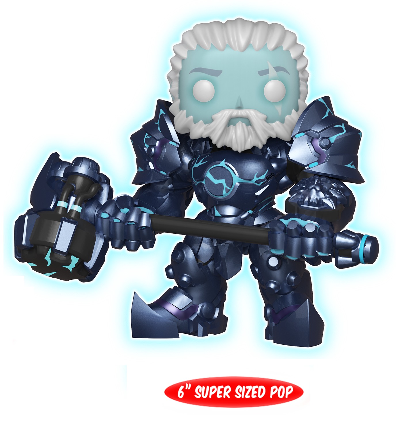 Overwatch - Reinhardt (Coldhardt Skin) 6" Pop! Vinyl Figure image
