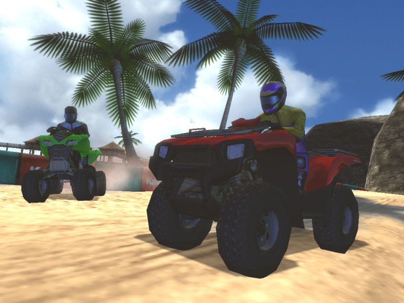 Kawasaki Quad Bikes on Wii