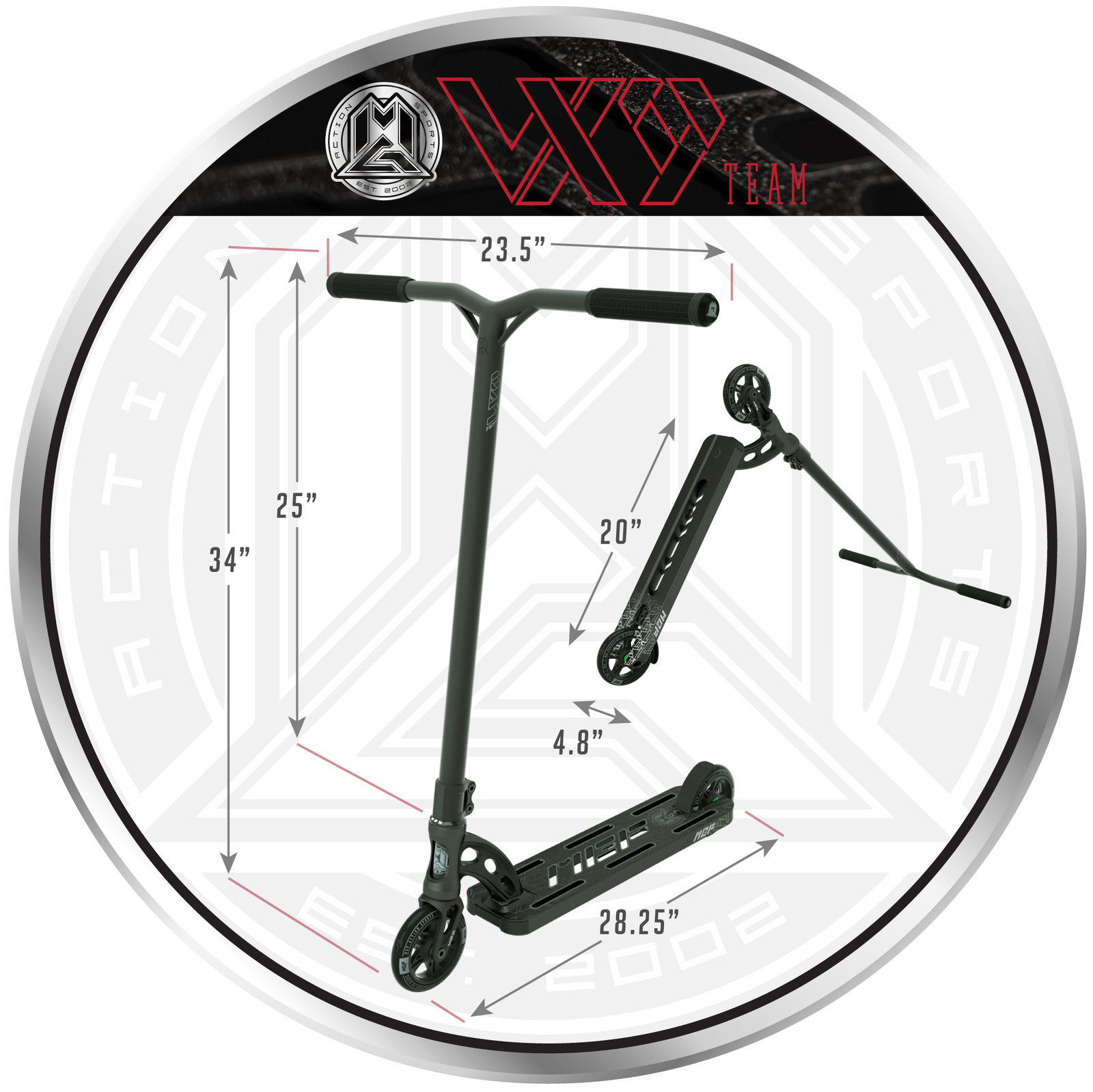 Buy MADD Gear VX9 Team Scooter at Mighty Ape NZ