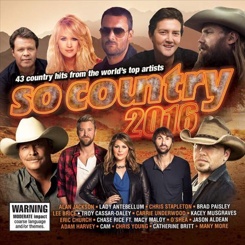 So Country 2016 (2CD) on CD by Various