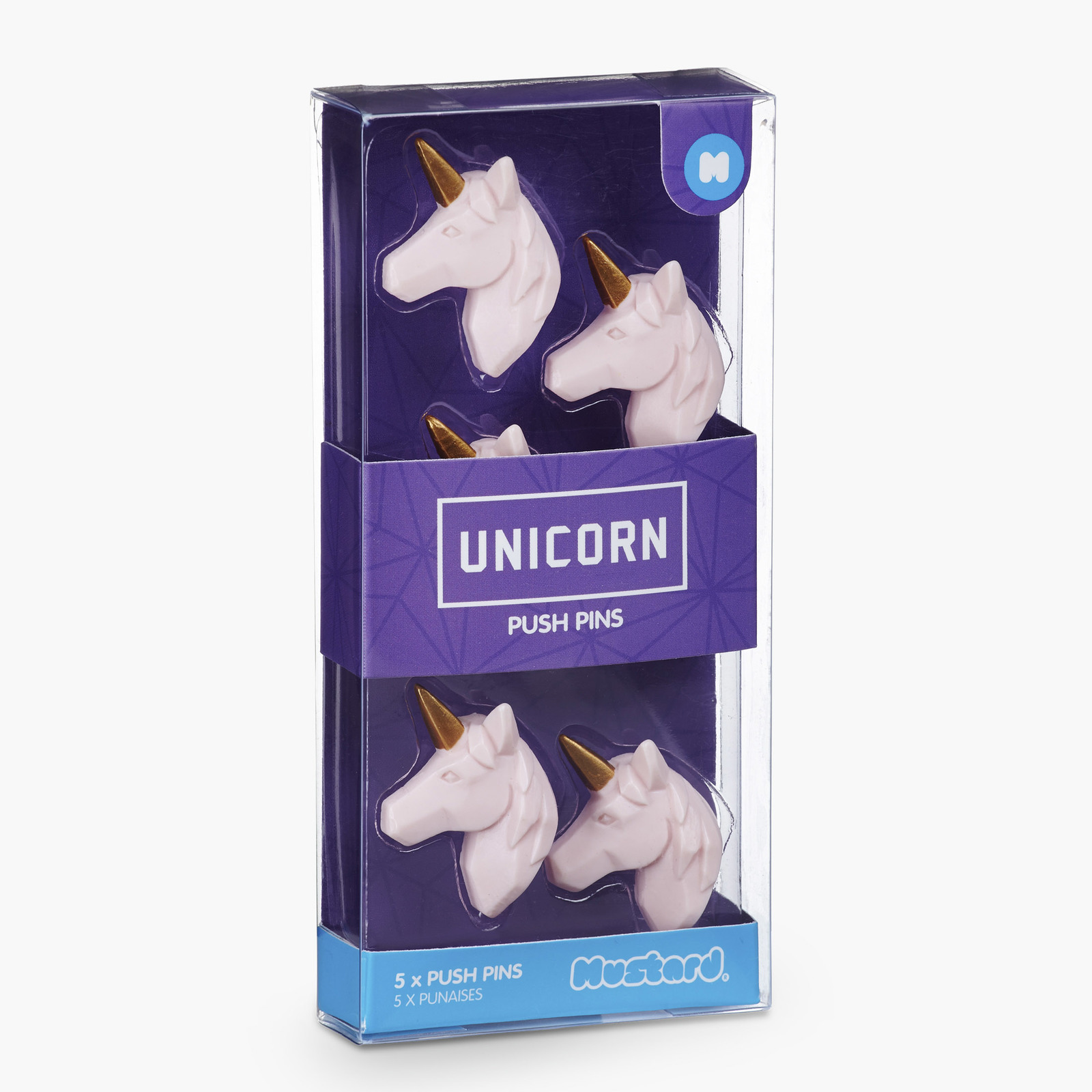Unicorn: Pushpins Set - (Pack of 5) image