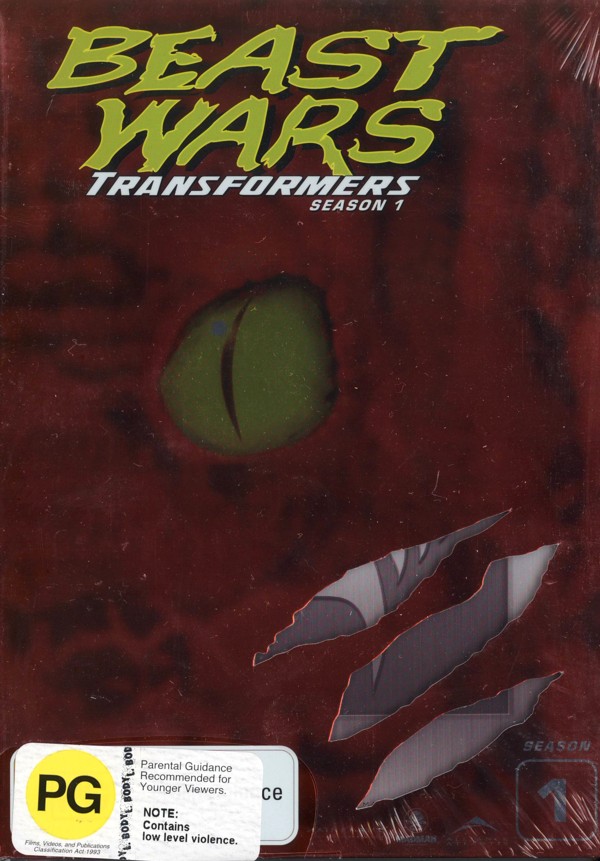 Beast Wars - Transformers: Season 1 (4 Disc Box Set) on DVD image