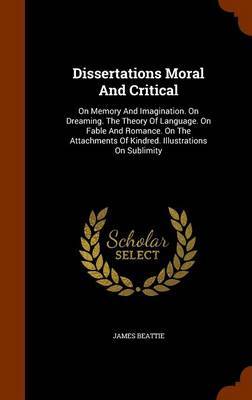 Dissertations Moral and Critical image